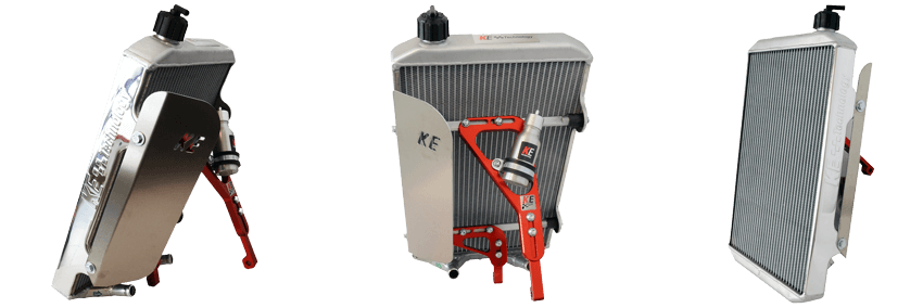 double internal water re circulation radiator kart ke technology